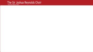 Sir Joshua Reynolds Choir | Plymouth Based Choir
